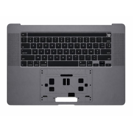 Topcase Clavier AZERTY AVEC BATTERIE MacBook Pro 16″ A2141 GRIS