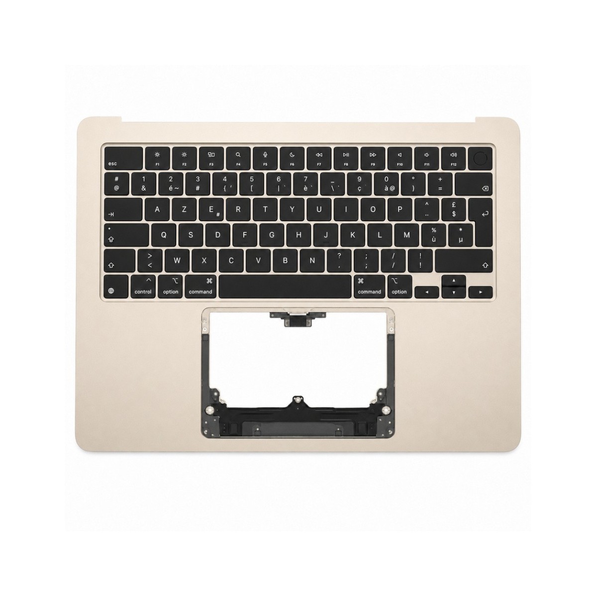 Topcase clavier MacBook Air 15 A2941 reconditionné Lumière stellaire