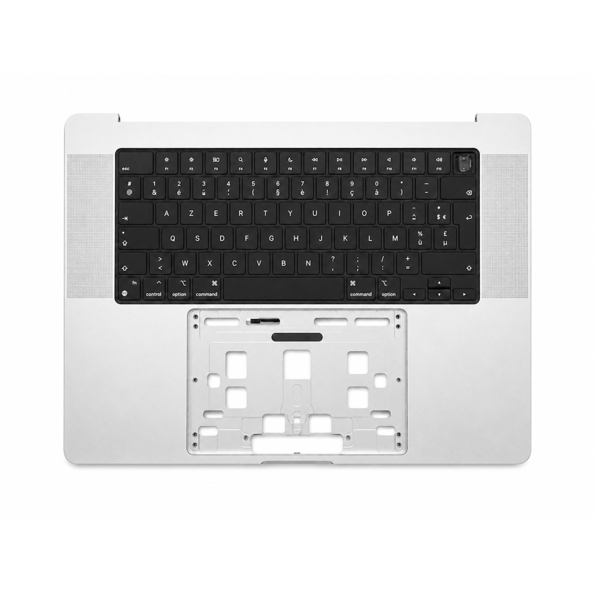 Topcase MacBook Pro 16 A2485 Argent AZERTY Grade A