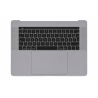 topcase Macbook pro 15 pouces touchbar 2018 A1990 GRIS GRADE A