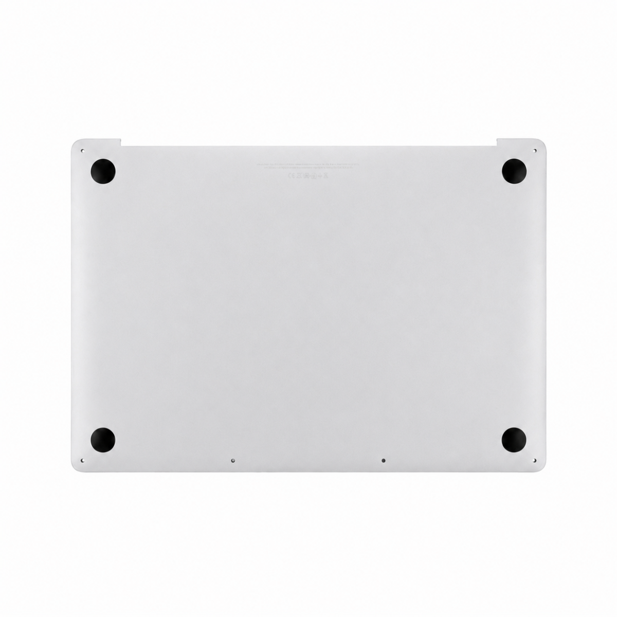 couvercle de fond Macbook pro 15 pouces touchbar 2018 A1990 Grade A ARGENT