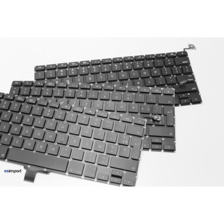 changement clavier / nappe de rétro-éclairage macbook pro 13" unibody