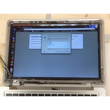 changement câble vidéo macbook air A1237