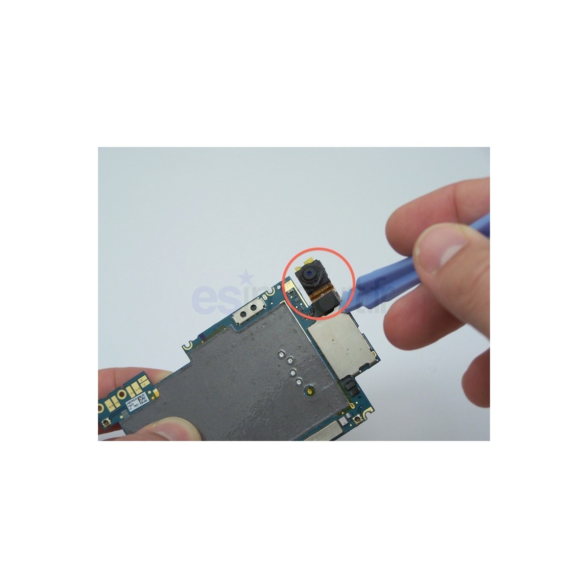 Changement du module photo sur un iphone 3GS