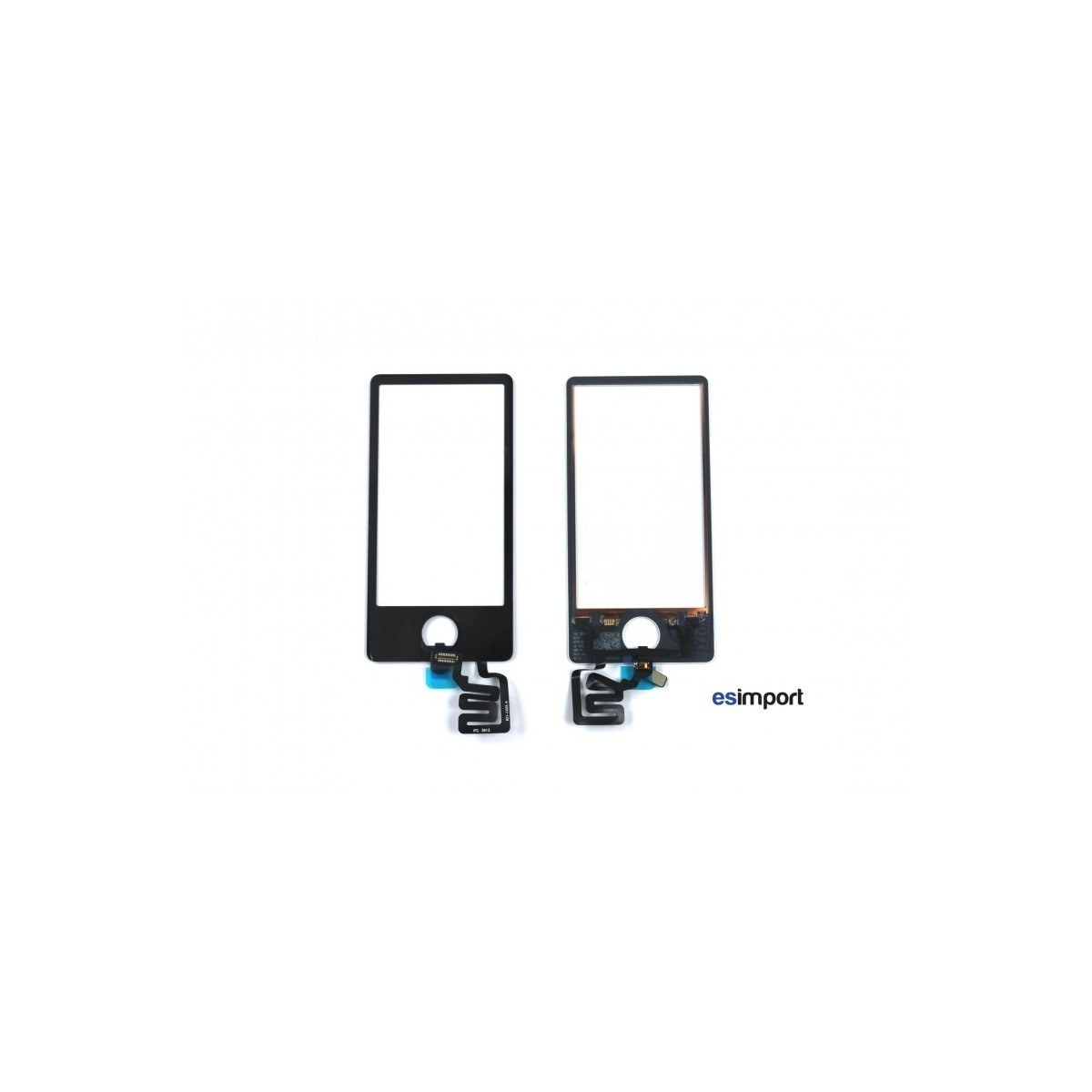 écran tactile ipod nano 7 noir