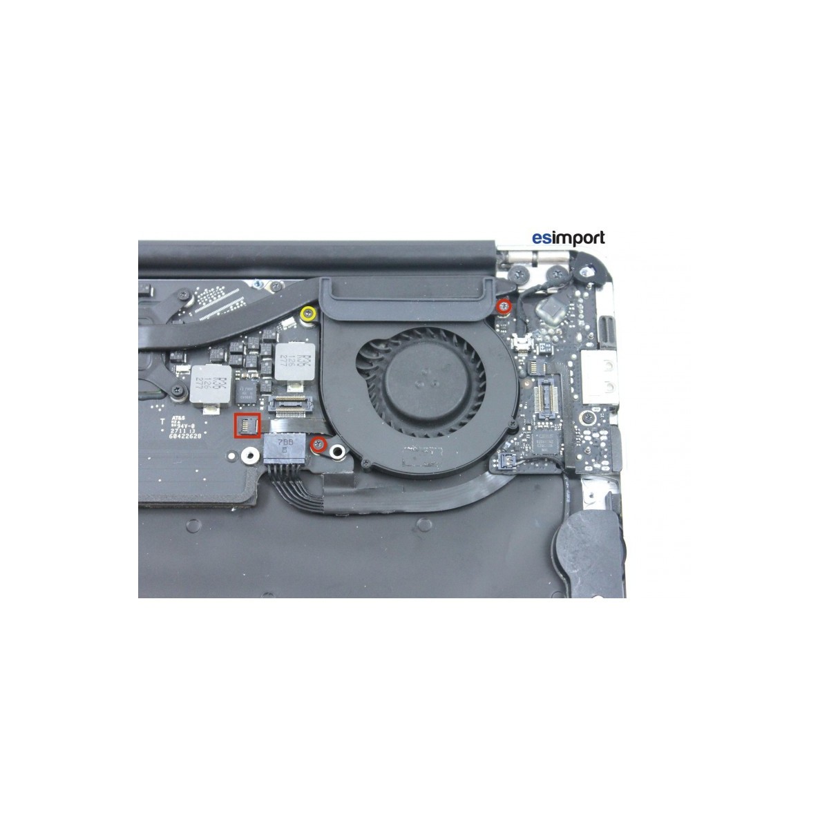 Tuto changement ventilateur MacBook Air 11" A1370