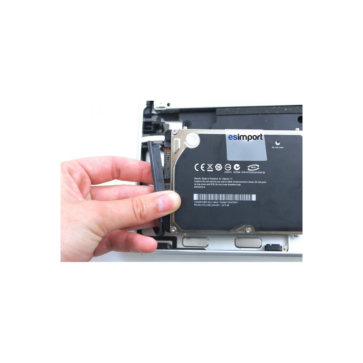 Tuto changement disque dur MacBook 15" A1286 2008