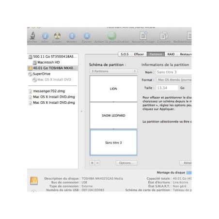 Tuto création d'un disque bootable