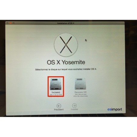 Tuto réinstaller votre OS à partir de la partition Recovery HD