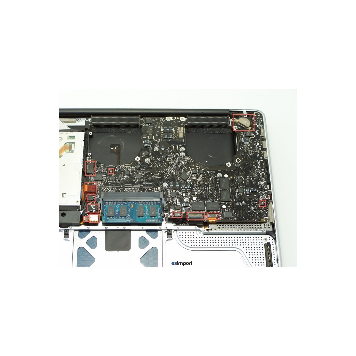 réparation macbook pro A1286 2010 2.66