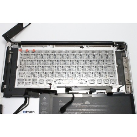 Changement clavier + trackpad + batterie sur macbook A1286