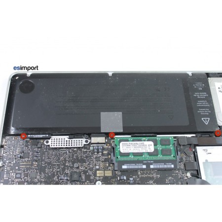 Changement carte-mère + batterie macbook A1286