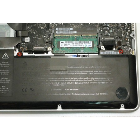Fourniture et changement batterie A1322