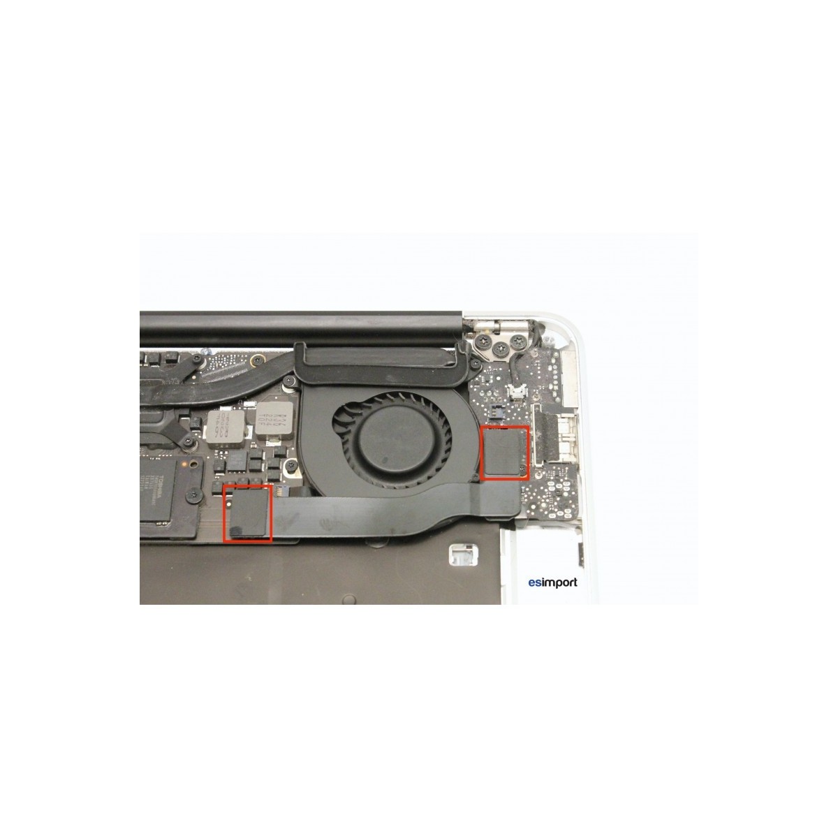 changement carte-fille macbook Air A1369