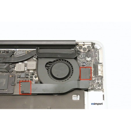 changement carte-fille macbook Air A1369