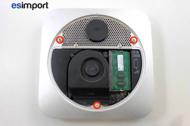 Démontage carte-mère Mac Mini A1347 Mi 2011